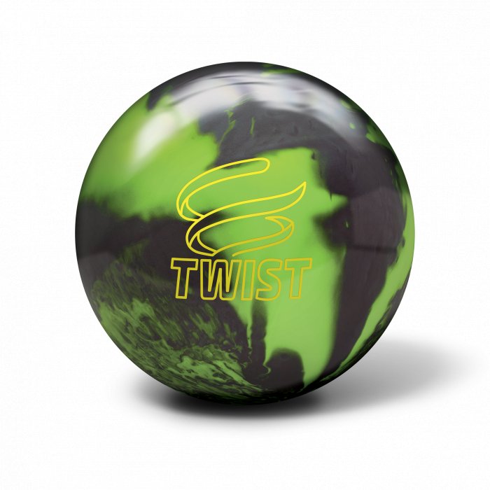 Boule Twist Neon Vert / Noir - Bowling Stars