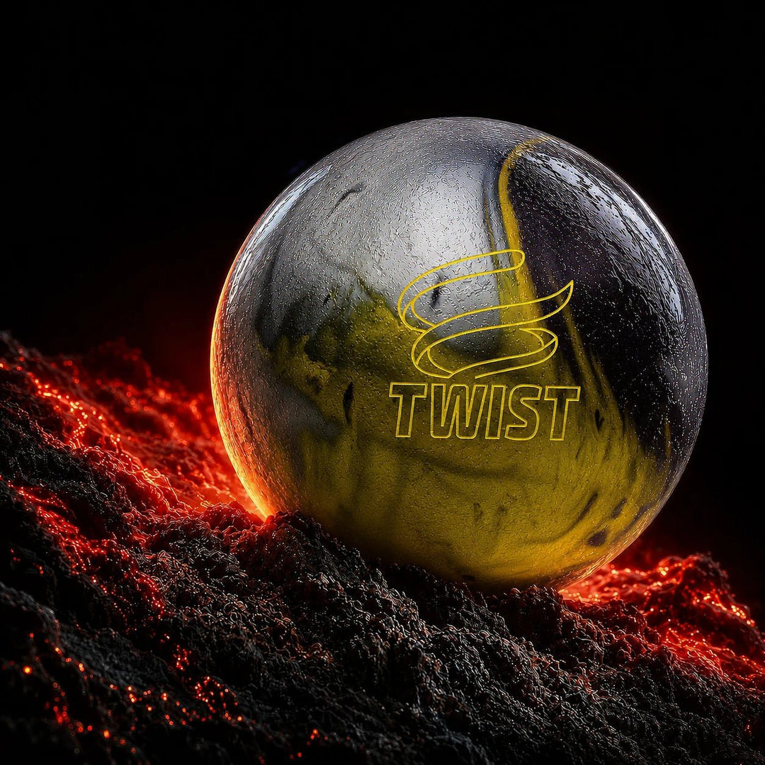 Boule TWIST NOIR / OR / ARGENT - Bowling Stars