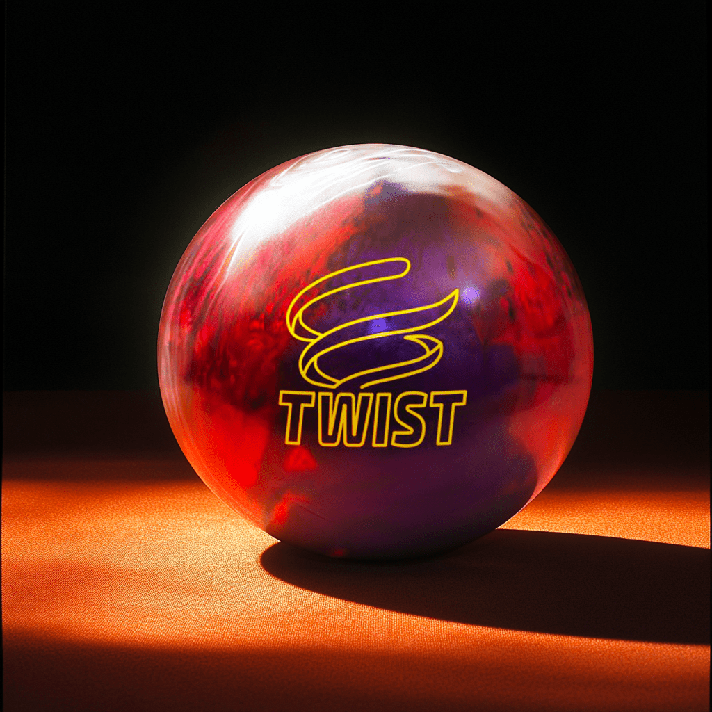 Boule TWIST ROUGE / VIOLET - Bowling Stars