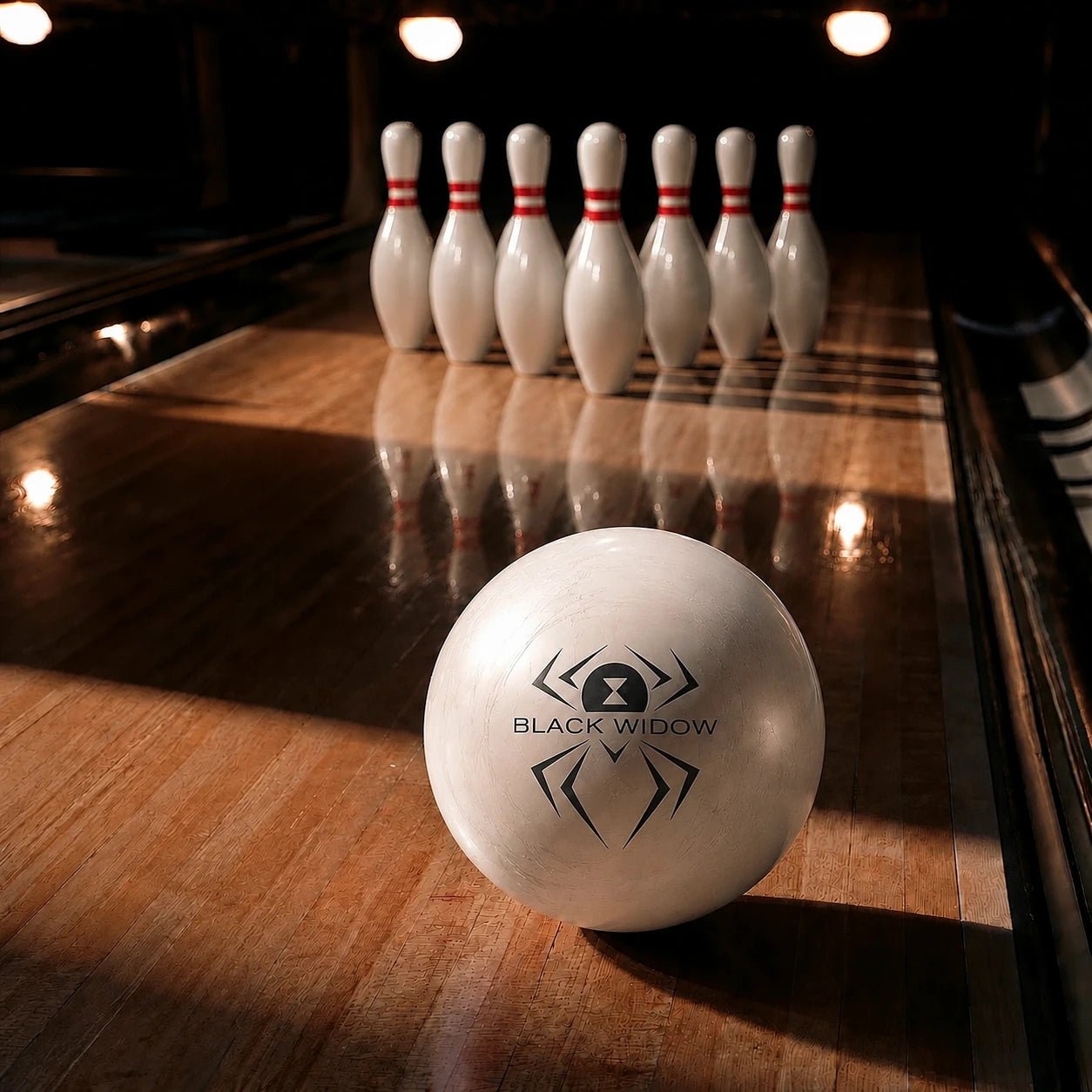 Boule VIZ-A-BALL BLACK WIDOW HAMMER - Bowling Stars