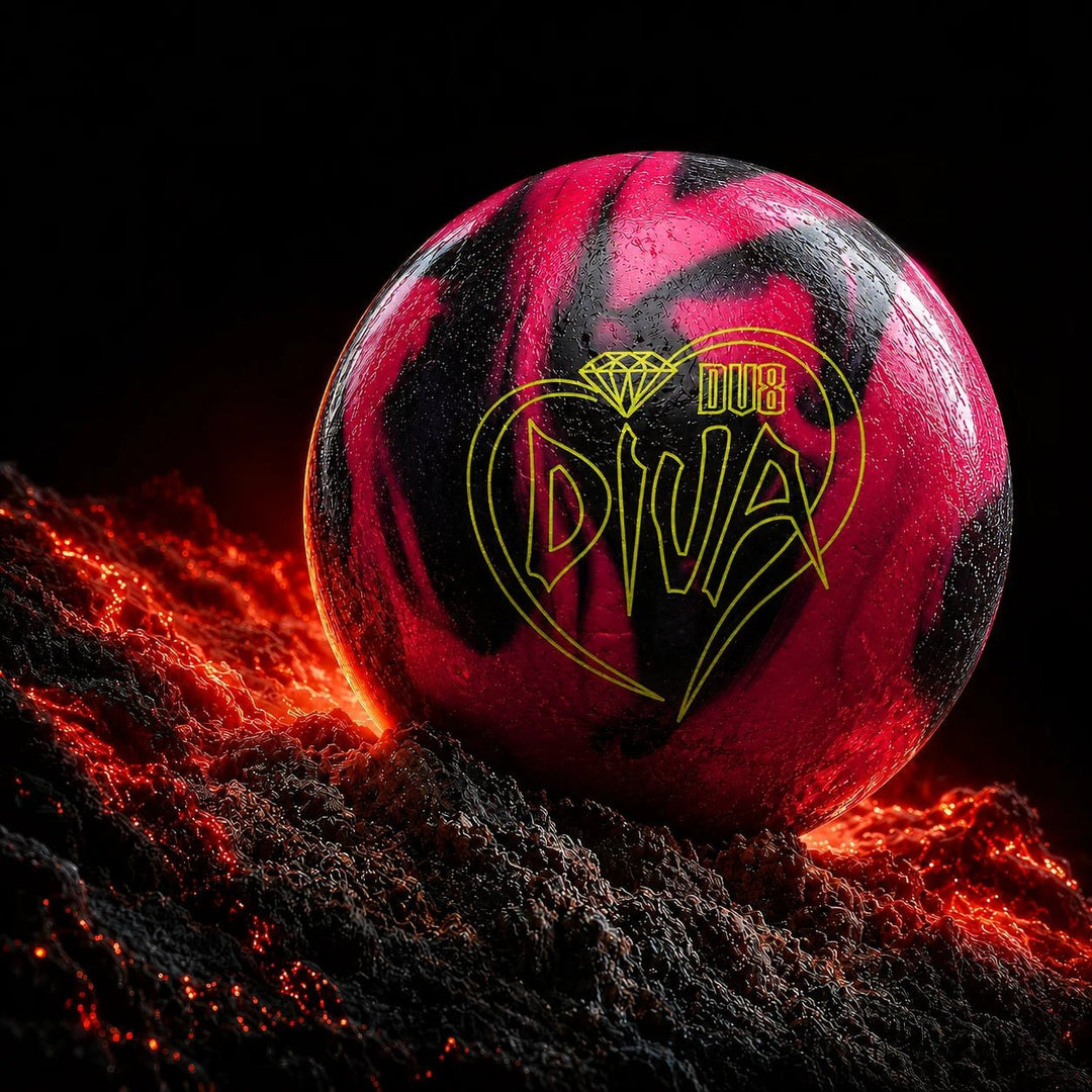 Boule VIZ-A-BALL FLAMING SKULL - Bowling Stars
