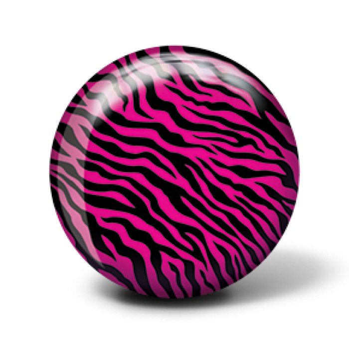 Boule Viz - A - Ball Pink Zebra - Bowling Stars