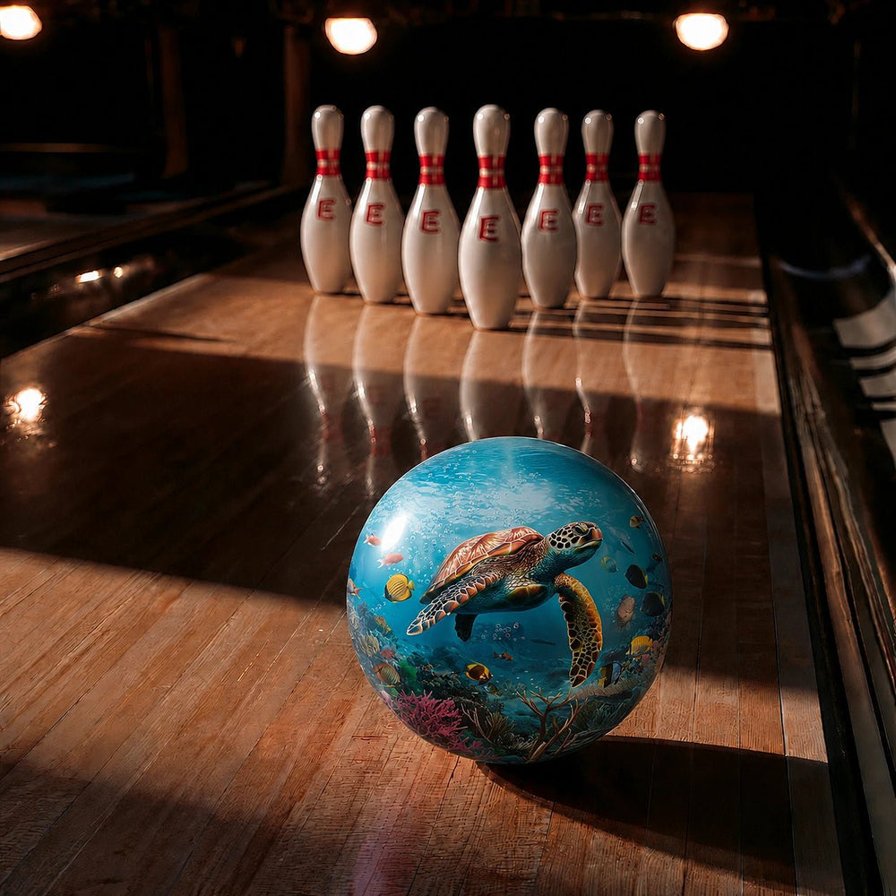 Boule VIZ-A-BALL SEA TURTLE - Bowling Stars