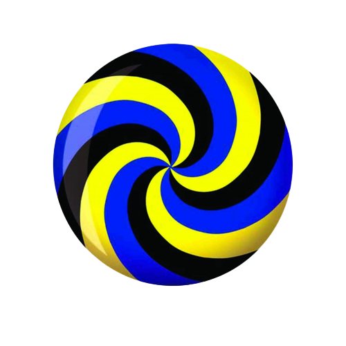 Boule Viz - A - Ball Spiral Jaune/Bleu/Noir - Bowling Stars