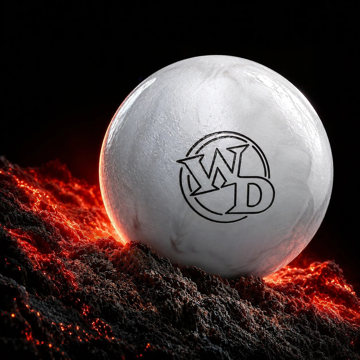 Boule WHITE DOT DIAMOND COLUMBIA - Bowling Stars