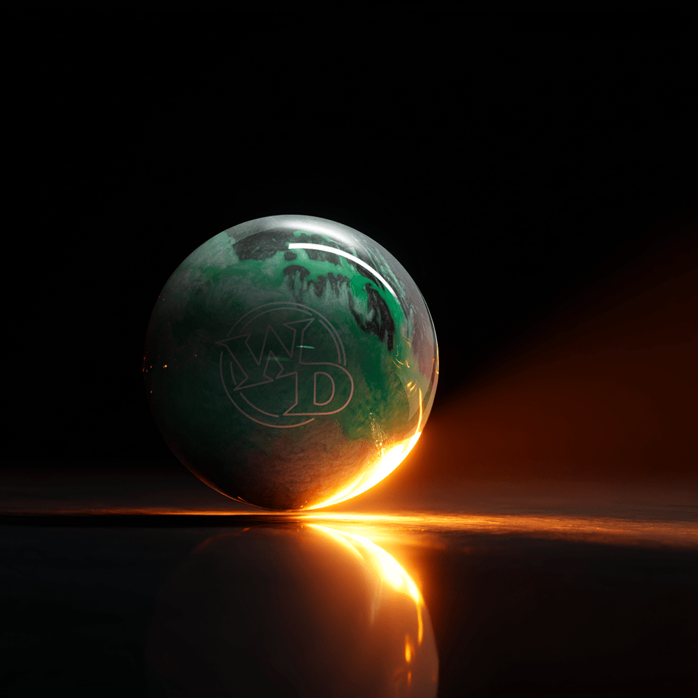 Boule White Dot Mint Frost - Bowling Stars