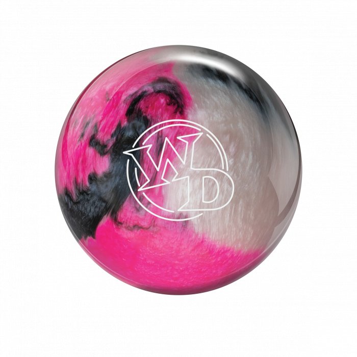 Boule WHITE DOT WILD ORCHID - Bowling Stars