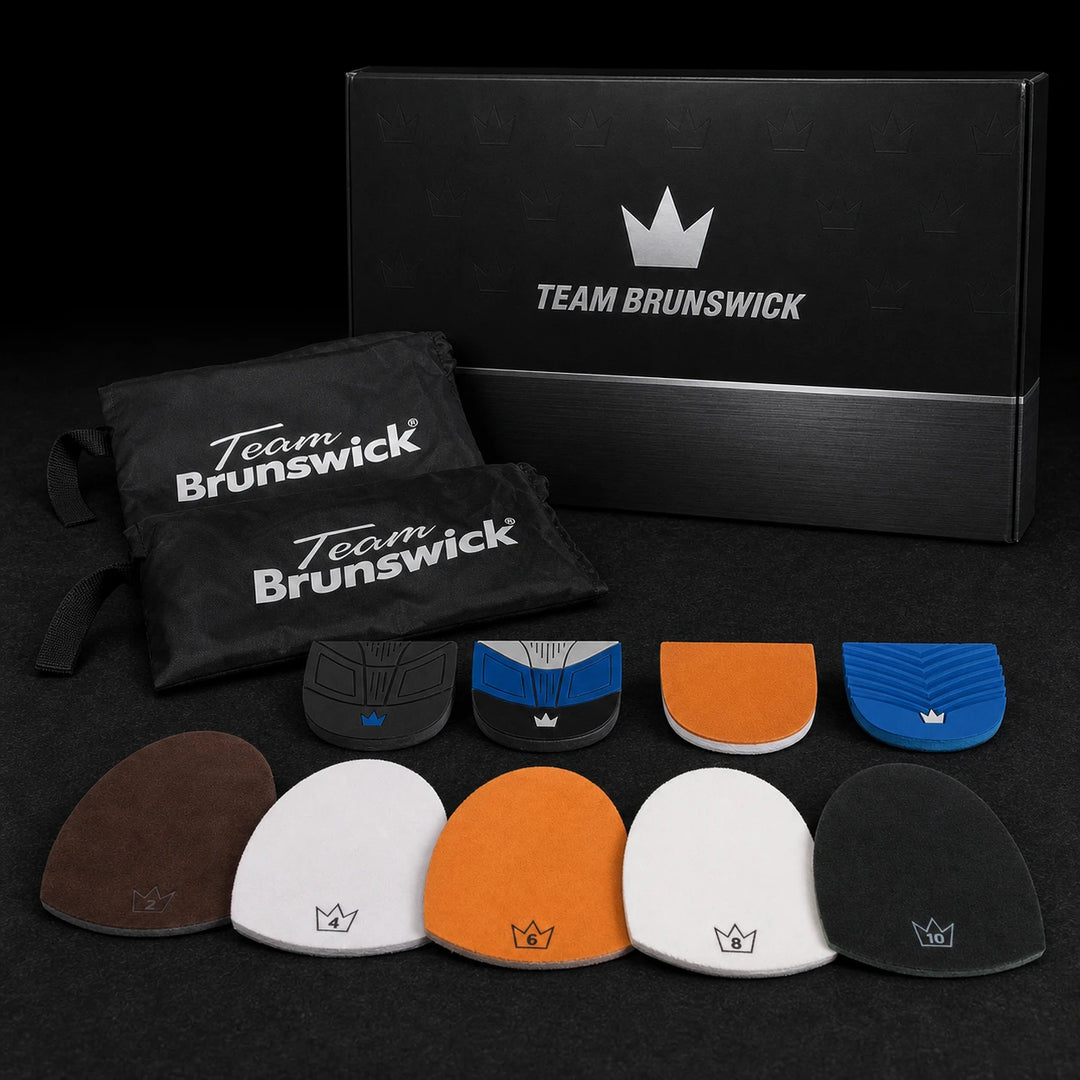 Bowling Schuh Linker Fuß Teamstrike schwarz