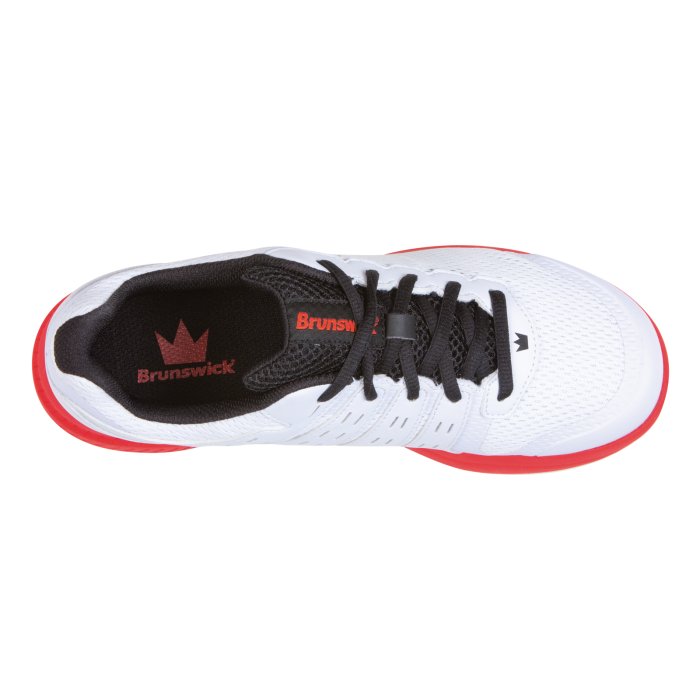 Chaussure bowling Fuze Pro White/Red - Bowling Stars