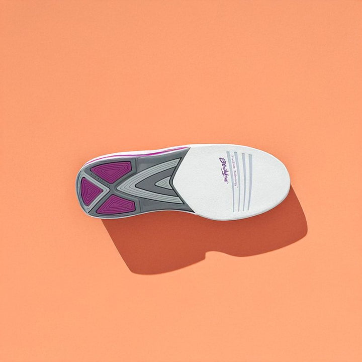 Chaussure bowling KR Elevate Blanc et Violet - Bowling Stars