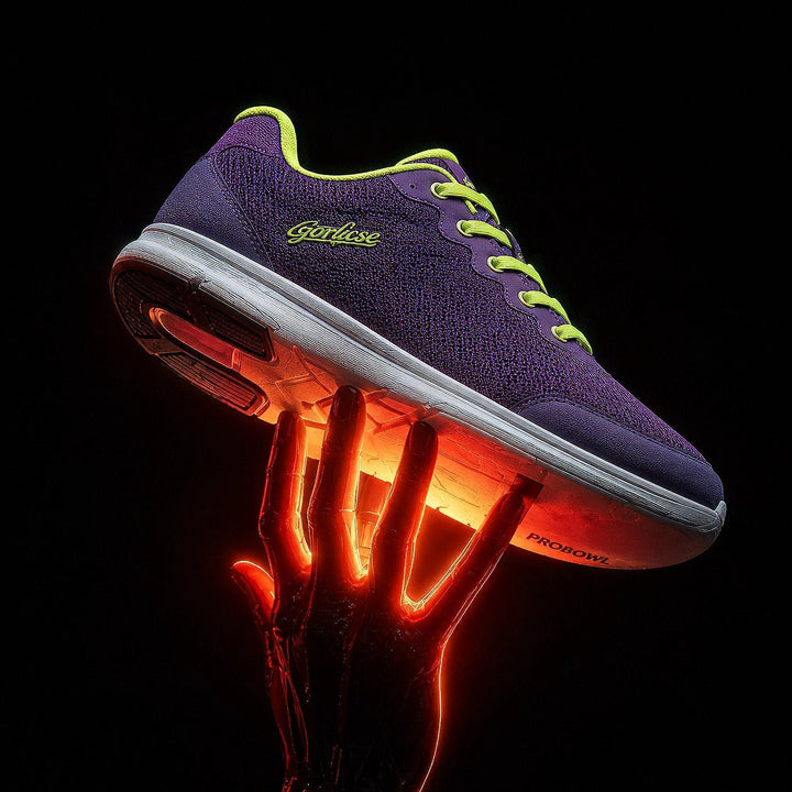 Chaussure bowling KR Glide Violet/Jaune - Bowling Stars