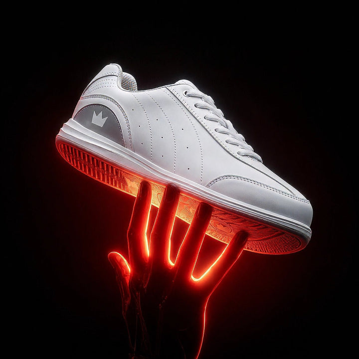 Chaussure bowling Mystic Lite Blanc/Argent - Bowling Stars