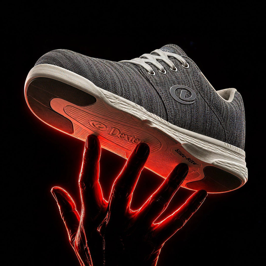 Chaussure de bowling Champion Glide Grey/White - Bowling Stars