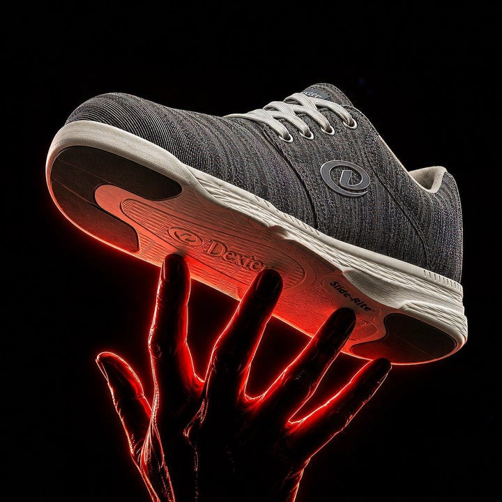 Chaussure de bowling Champion Glide Grey/White - Bowling Stars