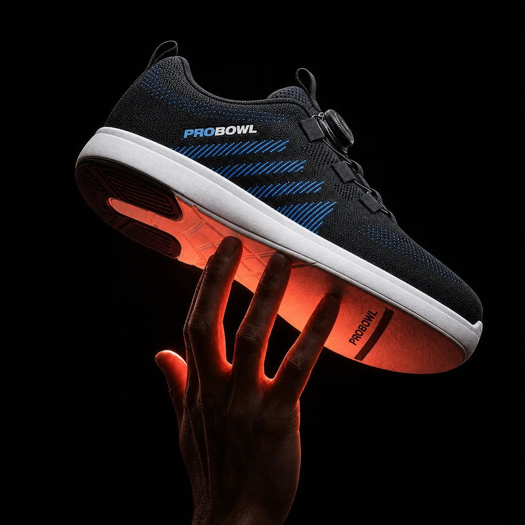 Chaussure de bowling Elite Stride Pro Black/Blue - Bowling Stars