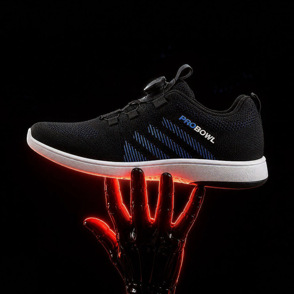 Chaussure de bowling Elite Stride Pro Black/Blue - Bowling Stars