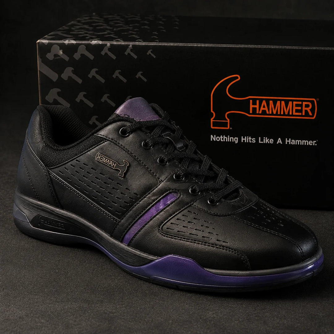 Chaussure de bowling Hammer Elite Noir/Violet - Bowling Stars