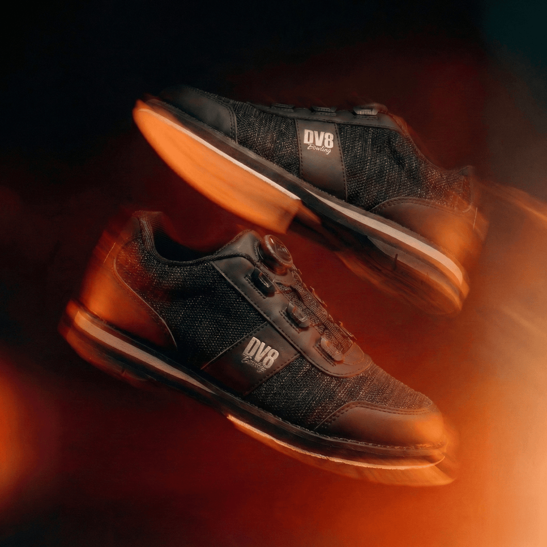 Chaussure de bowling MEN'S DV8 BLACK DISC LACING - Bowling Stars