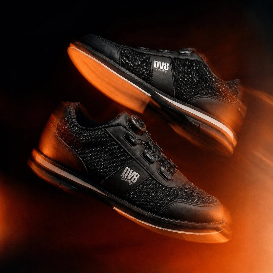 Chaussure de bowling MEN'S DV8 BLACK DISC LACING - Bowling Stars