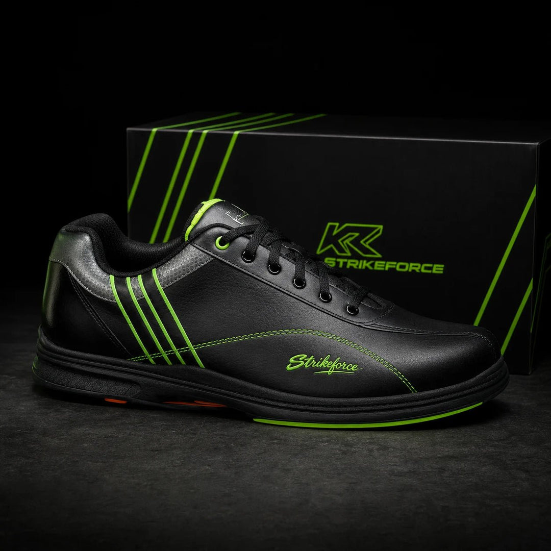 Chaussure de bowling Precision Glide KR Black/Green - Bowling Stars