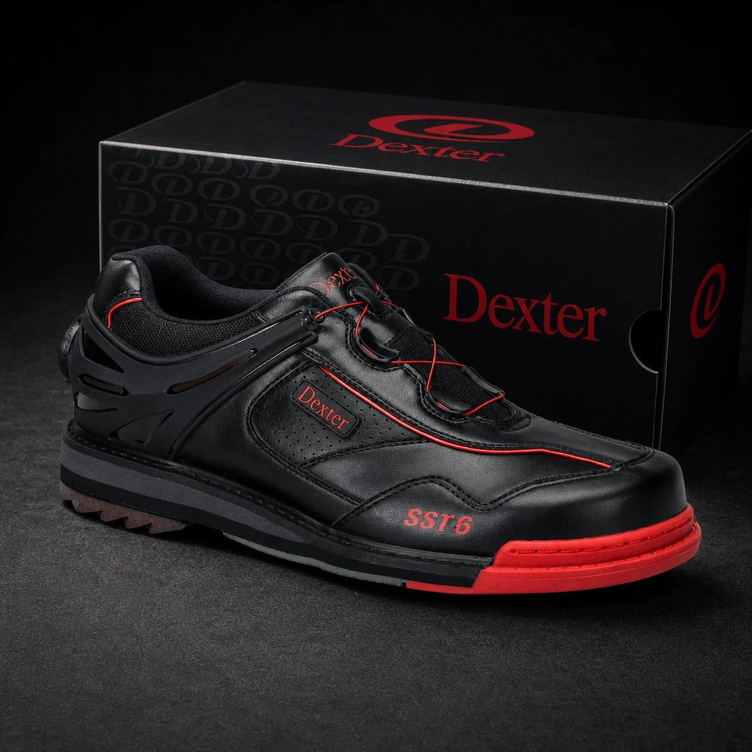 Chaussure de bowling Pro Glide 6 Hybrid Boa Red - Bowling Stars