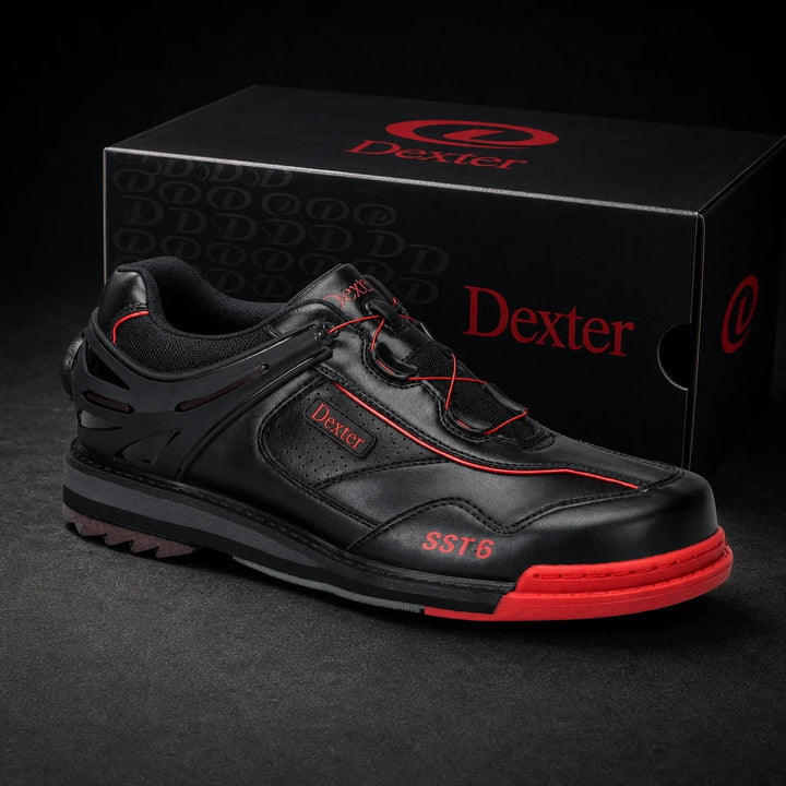 Chaussure de bowling Pro Glide 6 Hybrid Boa Red - Bowling Stars