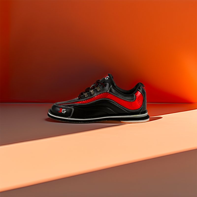 Chaussure de Bowling Sportmaster ultra noir/rouge - Bowling Stars