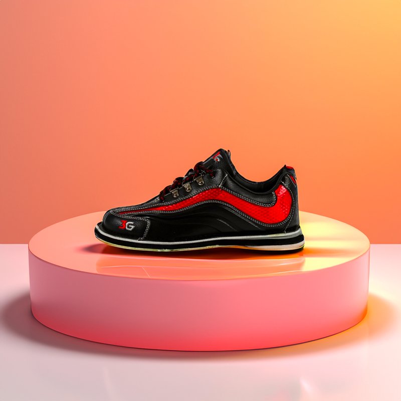 Chaussure de Bowling Sportmaster ultra noir/rouge - Bowling Stars