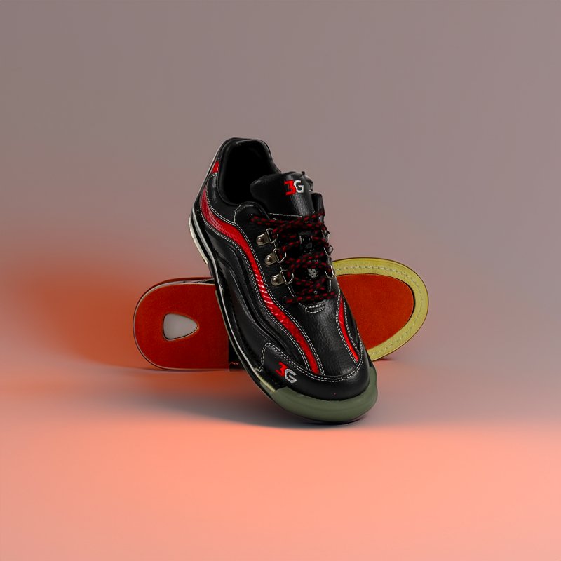 Chaussure de Bowling Sportmaster ultra noir/rouge - Bowling Stars