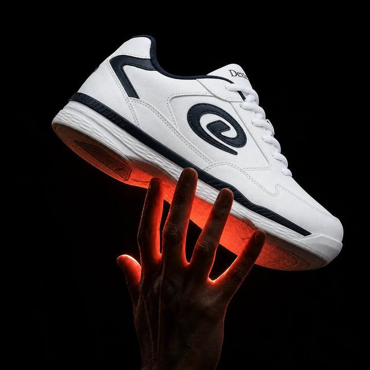 Chaussure de bowling StrikeFlow Vortex White/Navy - Bowling Stars