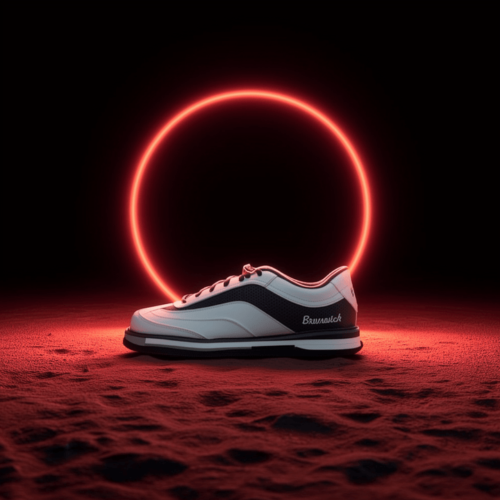 Chaussure de bowling Striker white Rampage - Bowling Stars