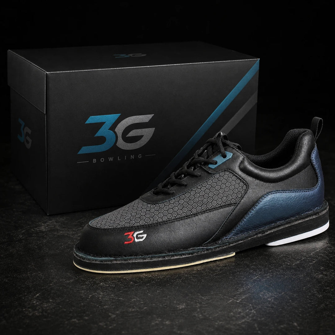 Chaussure de bowling Tour Elite Black/Blue - Bowling Stars