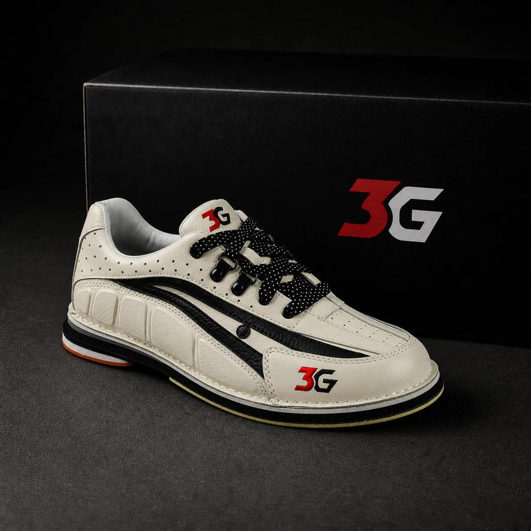 Chaussure de Bowling Ultraprecision blanc/noir - Bowling Stars