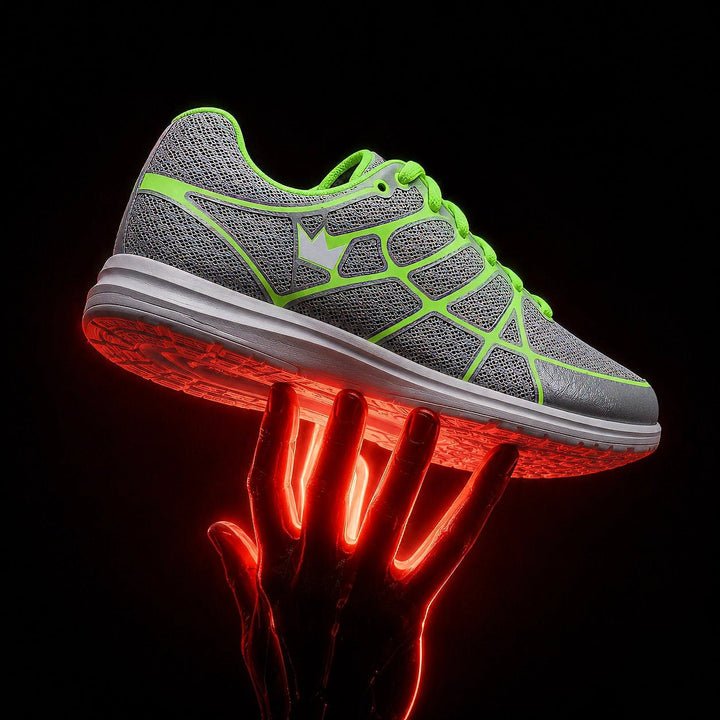 Chaussure de Bowling Velocity Glow Grey/Lime - Bowling Stars