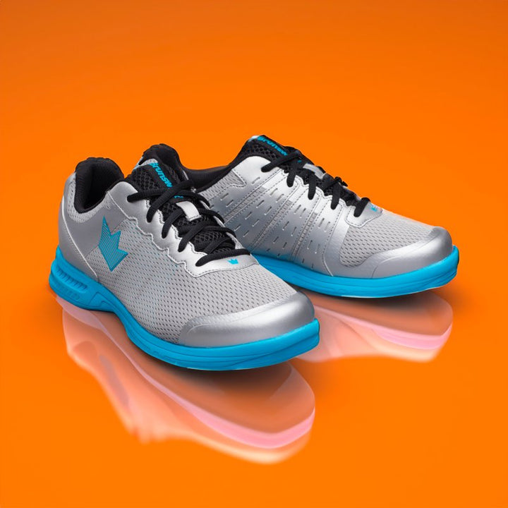 Chaussure de Bowling Velocity Silver/Sky Blue - Bowling Stars