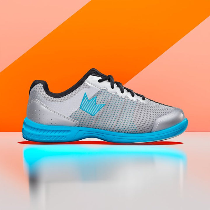 Chaussure de Bowling Velocity Silver/Sky Blue - Bowling Stars