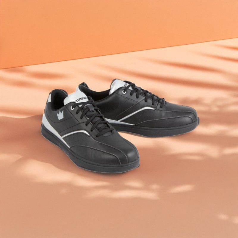 Zapatilla StormEdge Negro/Plata - Bowling Stars