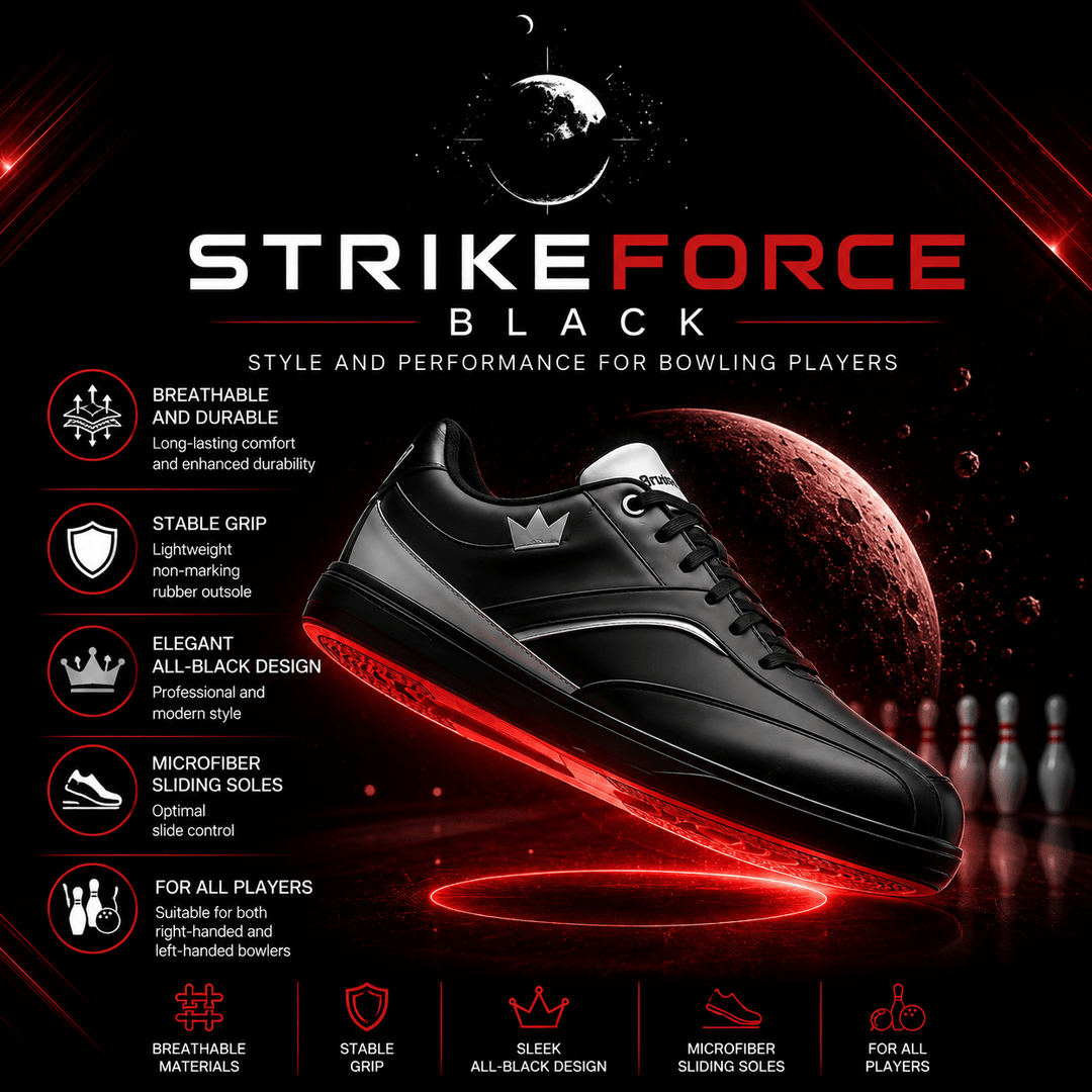 Chaussure de StormEdge Black/Silver - Bowling Stars