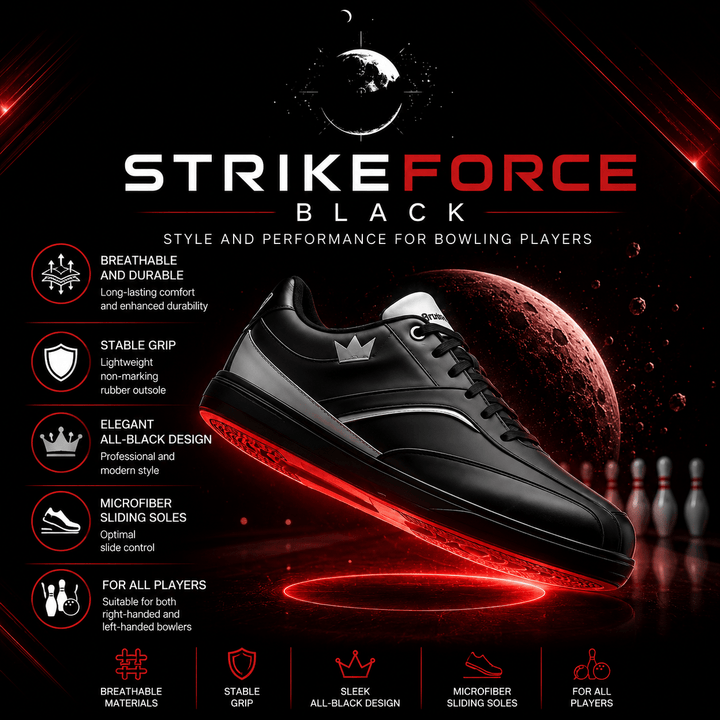 Chaussure de StormEdge Black/Silver - Bowling Stars