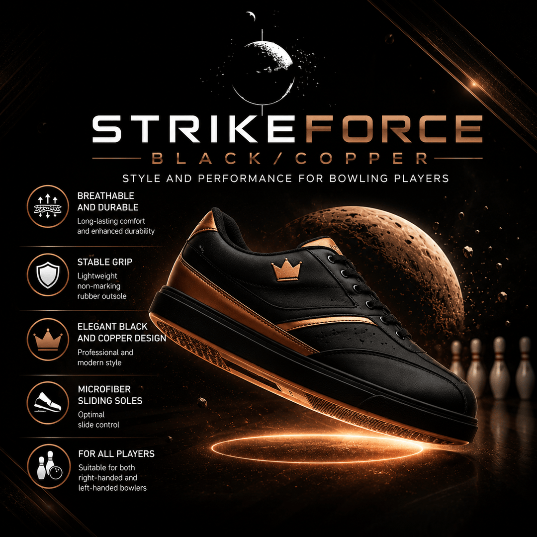 Chaussure de StrikeForce Black/Copper - Bowling Stars