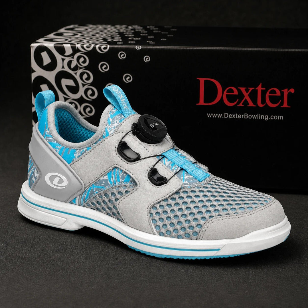 Chaussures de bowling Performance Éclair Gris/Bleu - Bowling Stars