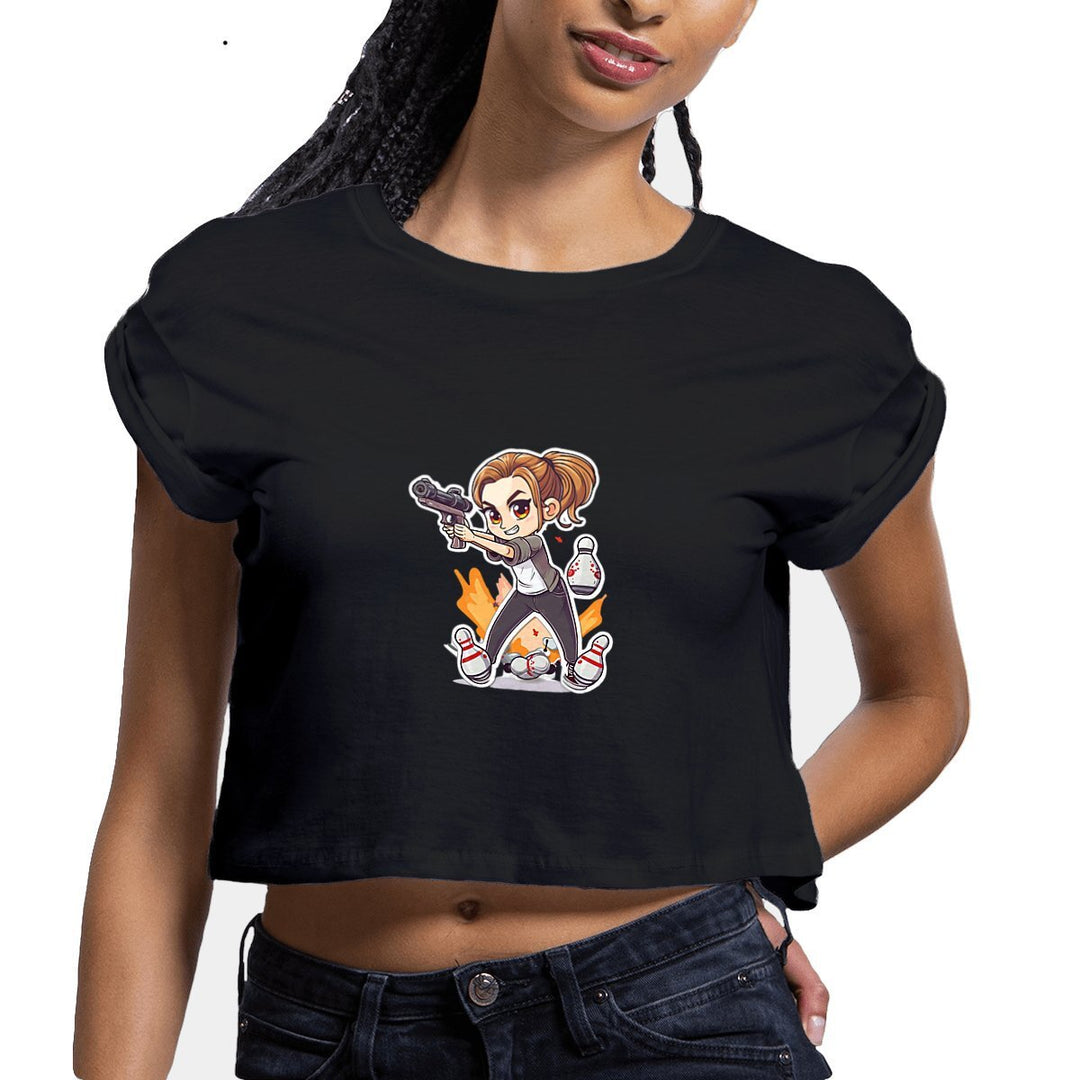 Crop top bowling Femme Strike Star - Bowling Stars