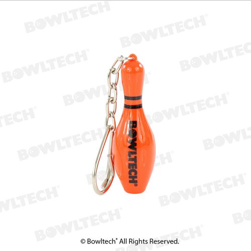 DD PIN KEYRING ORANGE - Bowling Stars