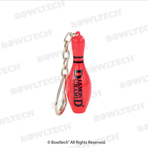 DD PIN KEYRING RED - Bowling Stars