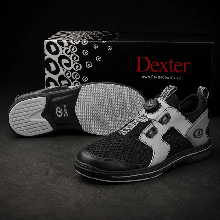 DEXTER PRO BOA BLACK/SHARKSKIN - Bowling Stars