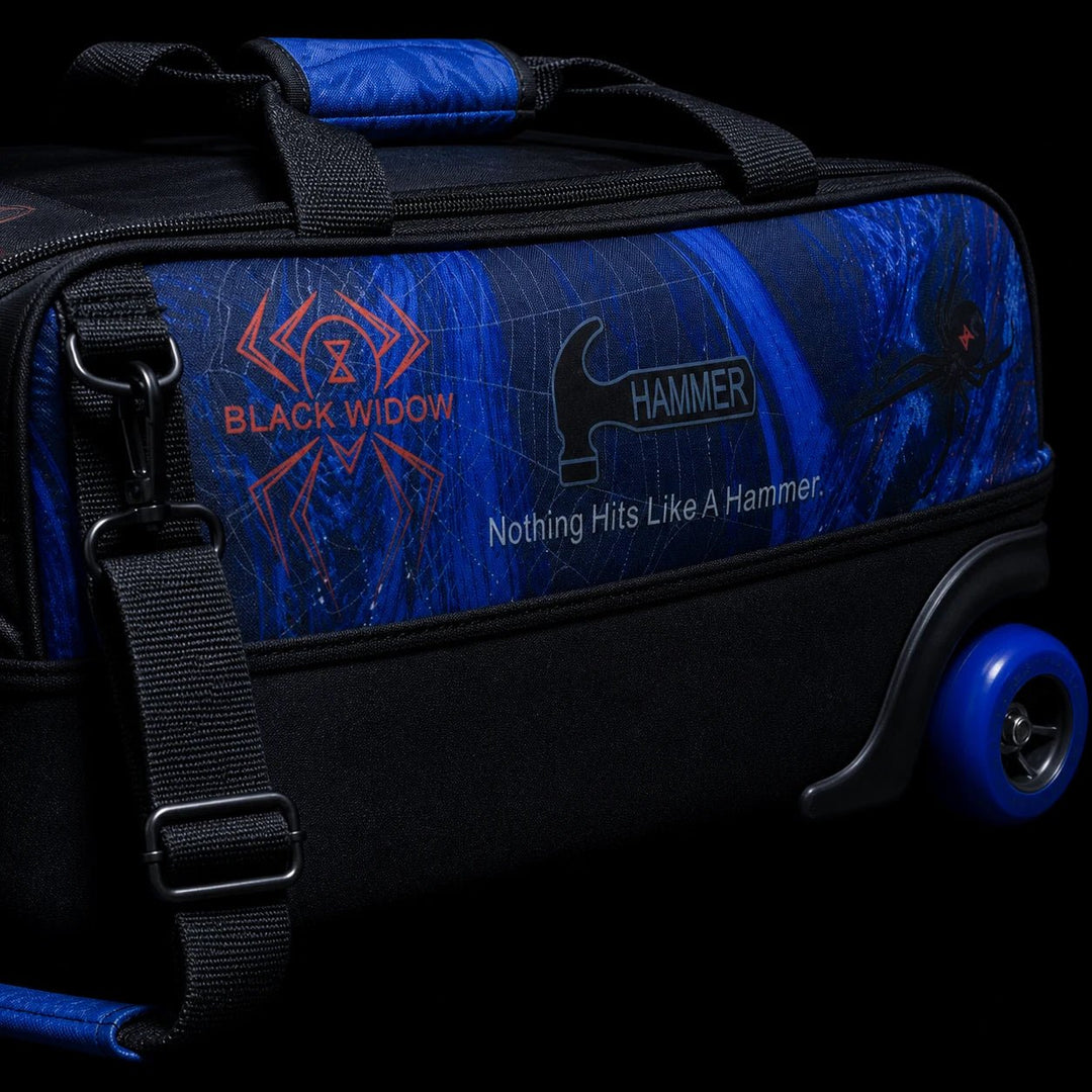 DYE TRIPLE TOTE BLUE - BLACK WIDOW - Bowling Stars