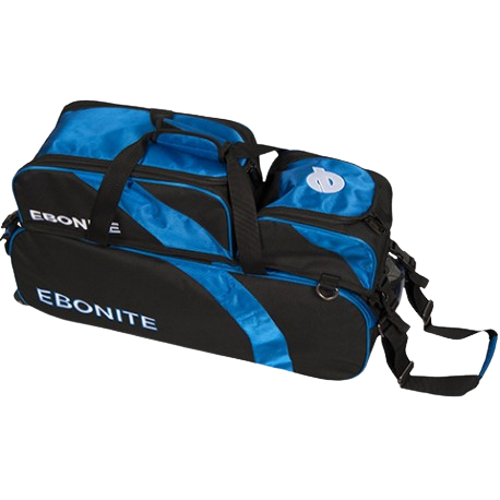 SAC, EBONITE EQUINOX TRIPLE TOTE WITH SHOE POUCH BLUE - Bowling Star's