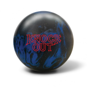 boule de bowling, BOULE KNOCK OUT BLACK & BLUE - Bowling Star's