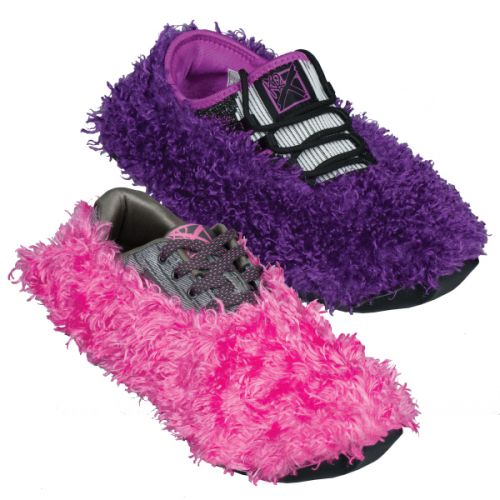 KR FUZZY SHOE COVER (ONE SIZE) - PINK (PAIR) - Bowling Stars