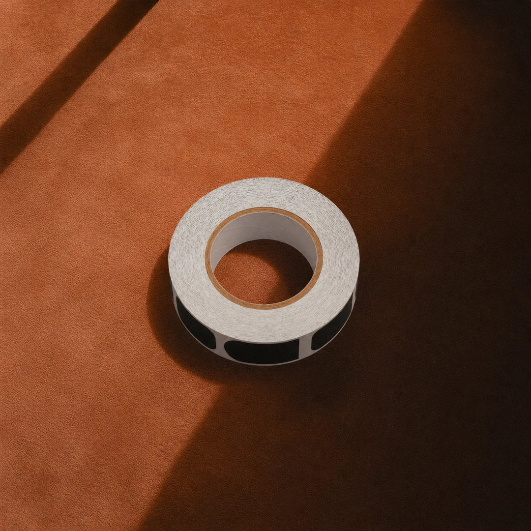 KR SURE FIT TAPE (500 PC ROLL) - BLACK 1/2" - Bowling Stars